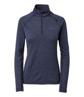 Women's Midweight Base Layer Crew Top, 1/4 Zip | L.L.Bean