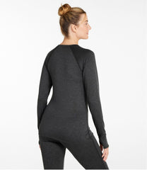 Women's Simple Soft Base Layer, Crew | L.L.Bean