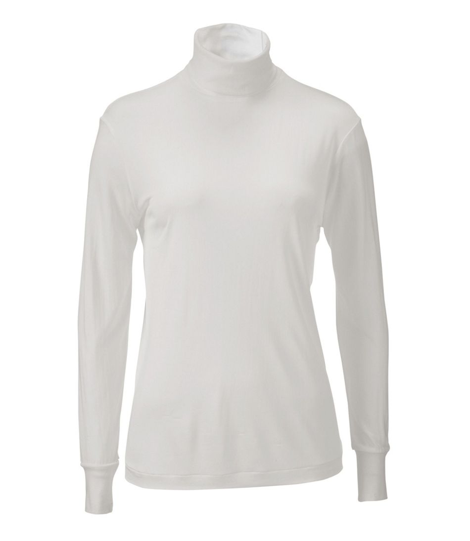 Women's Silk Underwear, Turtleneck | L.L.Bean