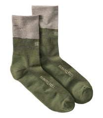 Adults' Farm to Feet Portland West Quoddy Lighthouse Light Cushion 3/4 Crew Socks | L.L.Bean