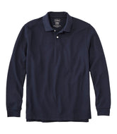 Men's Premium Double L® Polo, Long-Sleeve Without Pocket | L.L.Bean