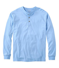 Men's Carefree Unshrinkable Tee, Traditional Fit, Long-Sleeve Henley | L.L.Bean