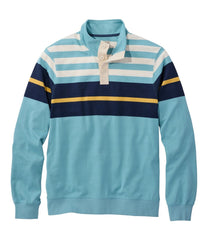 Men's Bean's Vintage Soft Rugby, Mockneck, Chest Stripe | L.L.Bean