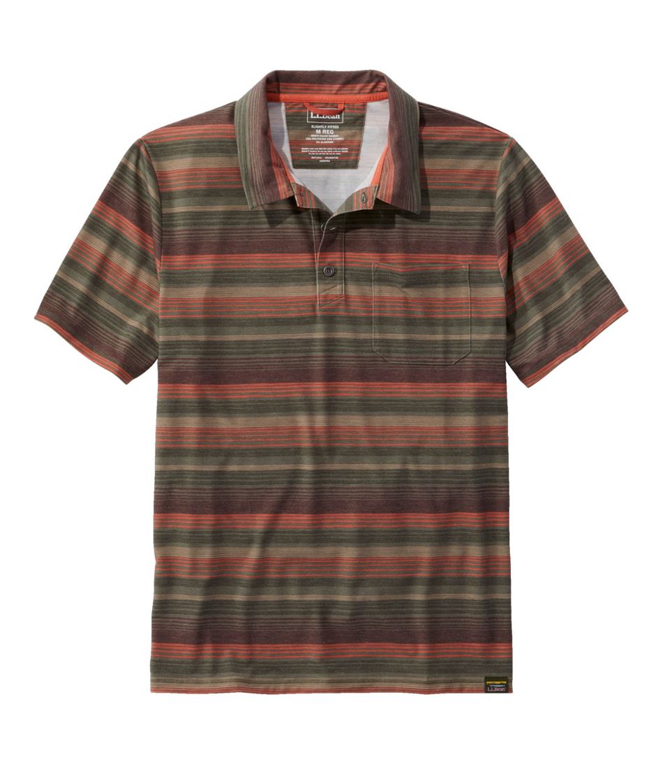 Men's Everyday SunSmart® Polo 2.0, Short-Sleeve Stripe | L.L.Bean