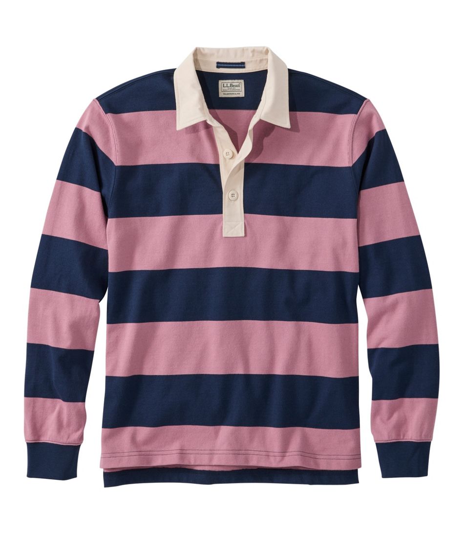 Men's Bean's Vintage Soft Rugby, Stripe | L.L.Bean