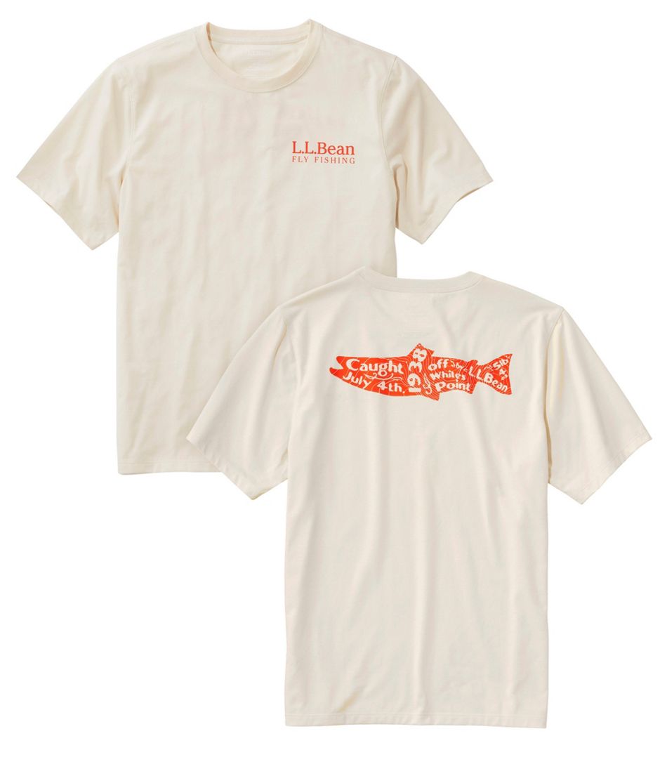 Men's Technical Fishing Graphic Tees, Short-Sleeve | L.L.Bean