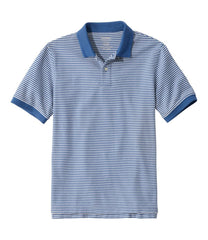 Men's Premium Double L® Polo, Banded Short-Sleeve Without Pocket Stripe | L.L.Bean