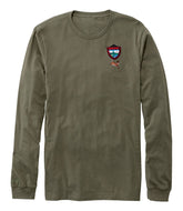 Men's MIF&W Tee, Long-Sleeve White-Tailed Deer | L.L.Bean