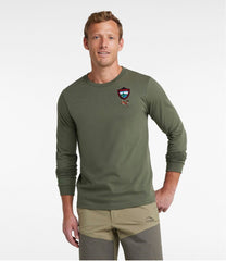 Men's MIF&W Tee, Long-Sleeve White-Tailed Deer | L.L.Bean
