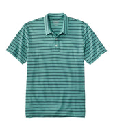 Men's Comfort Stretch Performance® Polo, Short-Sleeve, Slightly Fitted, Stripe | L.L.Bean