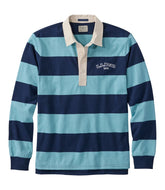 Men's Bean's Vintage Soft Rugby, Stripe Embroidered | L.L.Bean