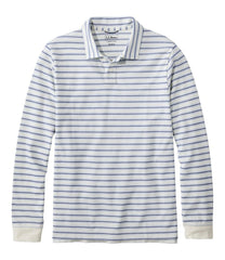 Men's Comfort Stretch Performance® Polo, Long-Sleeve, Stripe | L.L.Bean