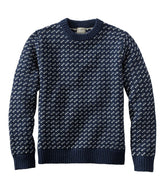 Men's Bean's Classic Ragg Wool Sweater, Crewneck, Bird's-Eye | L.L.Bean