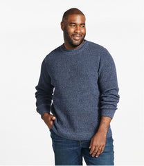 Men's Organic Cotton Waffle Sweater, Rollneck Crew | L.L.Bean