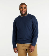Men's Wicked Soft Cotton/Cashmere Sweater, Crewneck | L.L.Bean