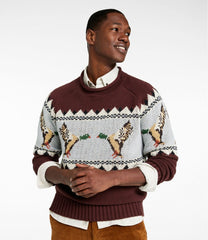 Men's Signature Organic Cotton Rollneck Sweater, Fair Isle | L.L.Bean