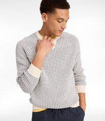 Men's Wicked Soft Cotton/Cashmere Sweater, Crewneck, Pattern | L.L.Bean