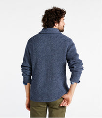 Men's Organic Cotton Waffle Sweater, Cardigan | L.L.Bean