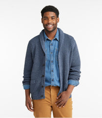 Men's Organic Cotton Waffle Sweater, Cardigan | L.L.Bean