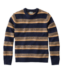 Men's Bean's Classic Ragg Wool Sweater, Crewneck, Stripe | L.L.Bean