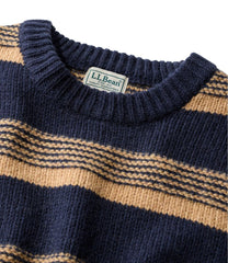 Men's Bean's Classic Ragg Wool Sweater, Crewneck, Stripe | L.L.Bean
