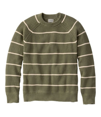 Men's Mariner Rib Crew Sweater, Stripe | L.L.Bean