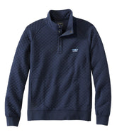 Men's Quilted Sweatshirt, Mockneck | L.L.Bean