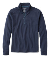 Men's VentureStretch Ottoman-Rib Pullover, Quarter-Zip | L.L.Bean