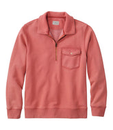Men's Sunwashed Sweatshirt, Quarter-Zip Polo, Long-Sleeve | L.L.Bean
