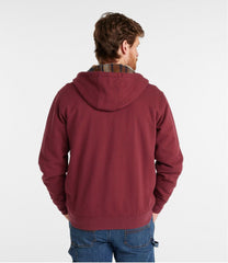 Men's Katahdin Iron Works® Hooded Sweatshirt, Flannel-Lined | L.L.Bean