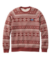 Men's Bean's Quilted Sweatshirt, Crewneck, Print | L.L.Bean