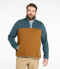 Men's Sweater Fleece Pullover, Colorblock | L.L.Bean