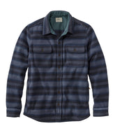 Men's Bean's Mariner Fleece Shirt, Print | L.L.Bean