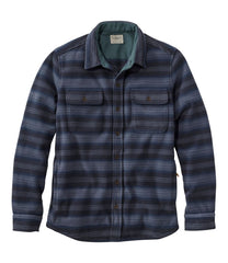 Men's Bean's Mariner Fleece Shirt, Print | L.L.Bean