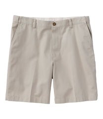 Men's Wrinkle-Free Double L® Chino Shorts, Natural Fit, Hidden Comfort Waist, 8" | L.L.Bean
