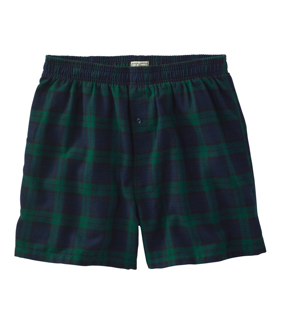Men's Scotch Plaid Flannel Boxers | L.L.Bean