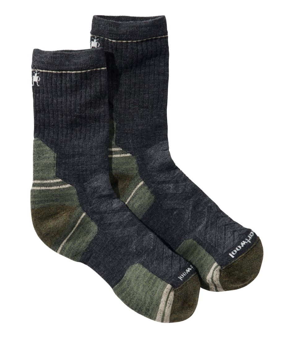 Men's Smartwool Hike Targeted Cushion Mid Crew Socks | L.L.Bean