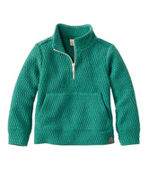 Toddlers' Ridgeknit Pullover, Glow-in-the-Dark Quarter-Zip | L.L.Bean