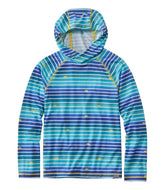 Kids' Everyday SunSmart® Hooded Tee, Long-Sleeve Stripe | L.L.Bean