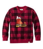 Kids' x Peanuts Crew Sweatshirt | L.L.Bean