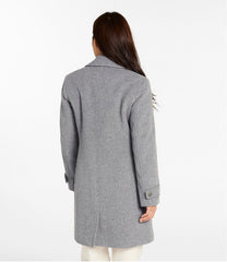Women's Classic Lambswool Polo Coat, Three-Quarter Length | L.L.Bean