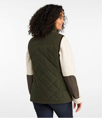 Women's Upcountry Waxed Cotton Down Vest | L.L.Bean
