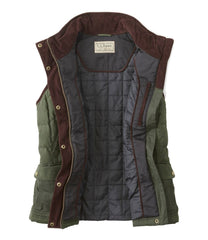 Women's Upcountry Waxed Cotton Down Vest | L.L.Bean