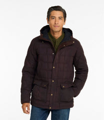 Men's Upcountry Waxed Down Hooded Jacket | L.L.Bean