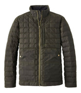 Men's Upcountry Waxed Cotton Down Sweater | L.L.Bean