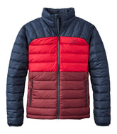 Men's Bean's Down Jacket, Colorblock | L.L.Bean