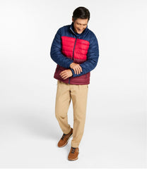 Men's Bean's Down Jacket, Colorblock | L.L.Bean