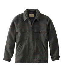 Men's Maine Guide Zip-Front Jac-Shirt with PrimaLoft, Plaid | L.L.Bean