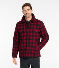 Men's Maine Guide Zip-Front Jac-Shirt with PrimaLoft, Plaid | L.L.Bean