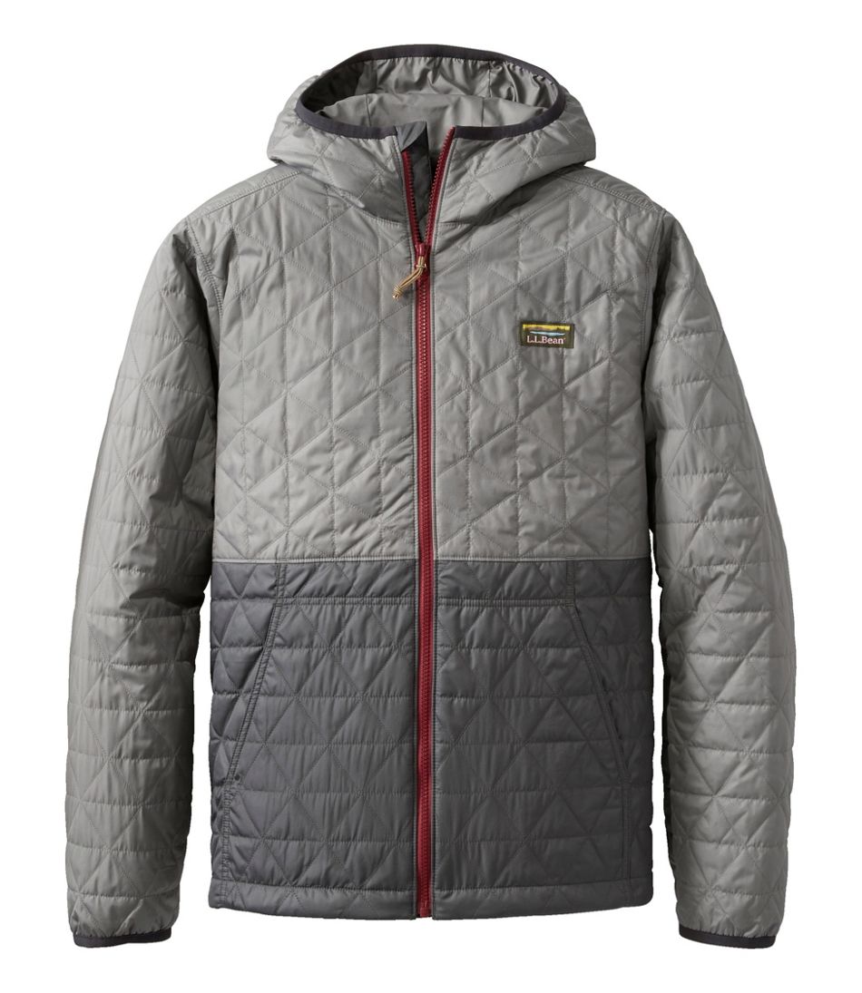 Men's Katahdin Insulated Hoodie, Colorblock | L.L.Bean